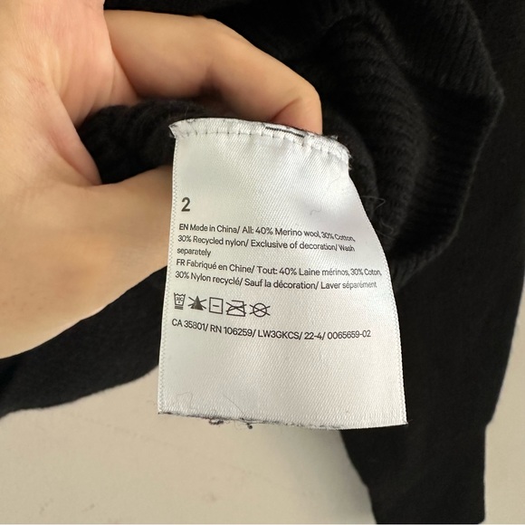 Lululemon Merino Wool-Blend Ribbed Turtleneck Sweater Size 2 2022 - Picture 5 of 5